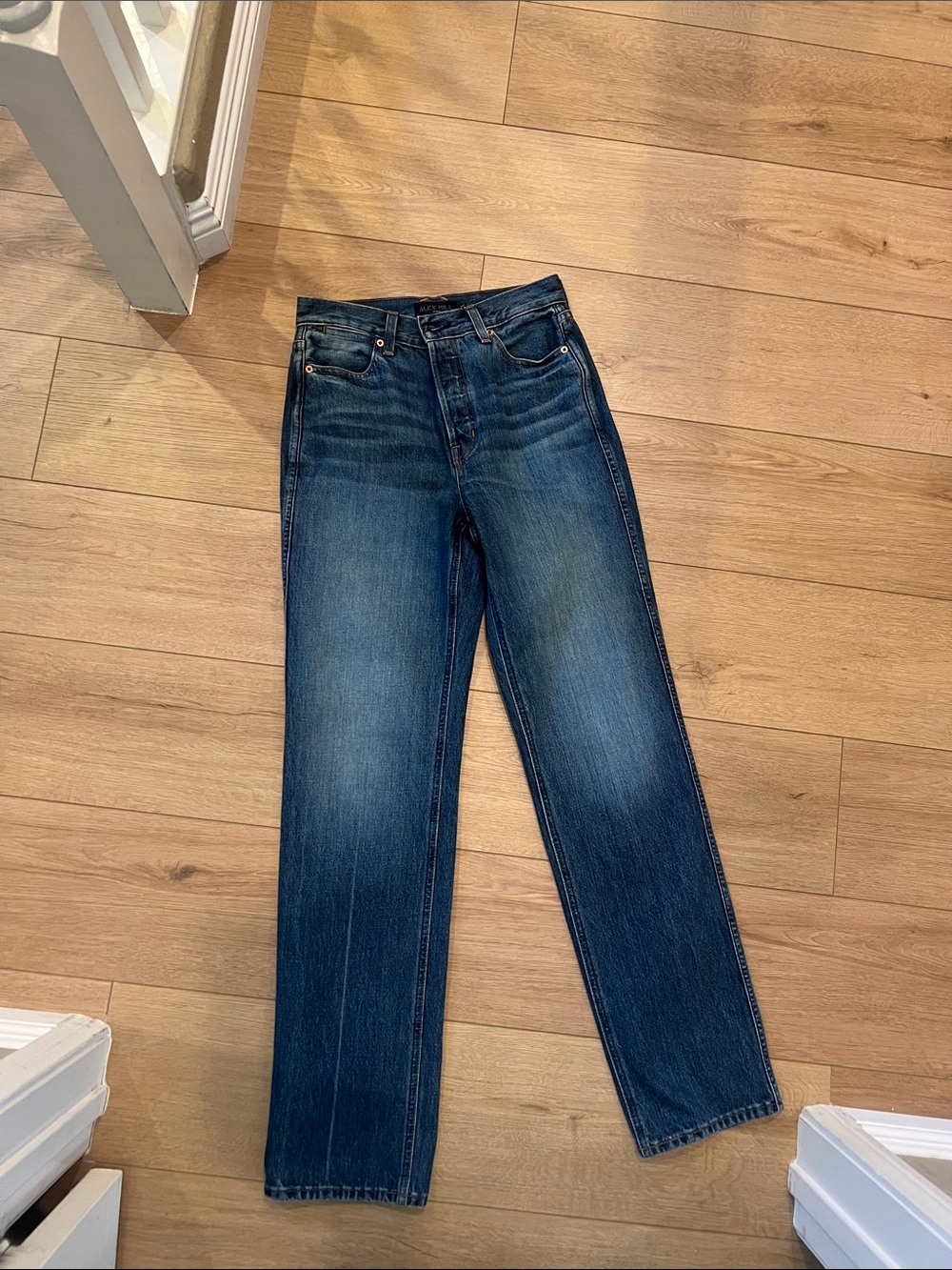 Alex Mill Straight Jeans in Indigo Blue